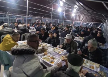 Bursa’nın dağ ilçesinde büyük ramazan dayanışması