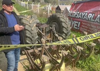 Bursa’da devrilen traktörün altında kalan sürücü hayatını kaybetti