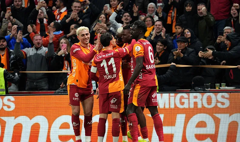 Galatasaray’dan ligde 3 maçlık galibiyet serisi