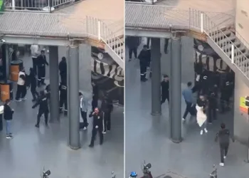 Bursa’da AVM’de iki grup arasında kavga