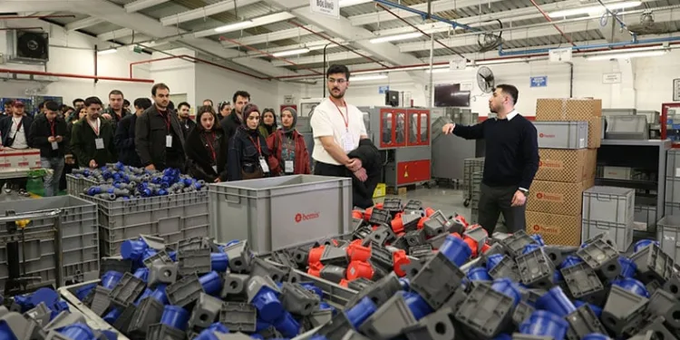Girişimci adayları sanayinin kalbinden ilham aldı