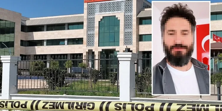 Kaymakamlık binasında ateş açtı, kendisini odaya kilitledi