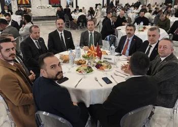Başkan Yılmaz Evlad-I fatihan ile kardeşlik sofrasında