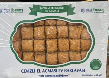 BESAŞ’tan uygun fiyata bayramlık cevizli baklava
