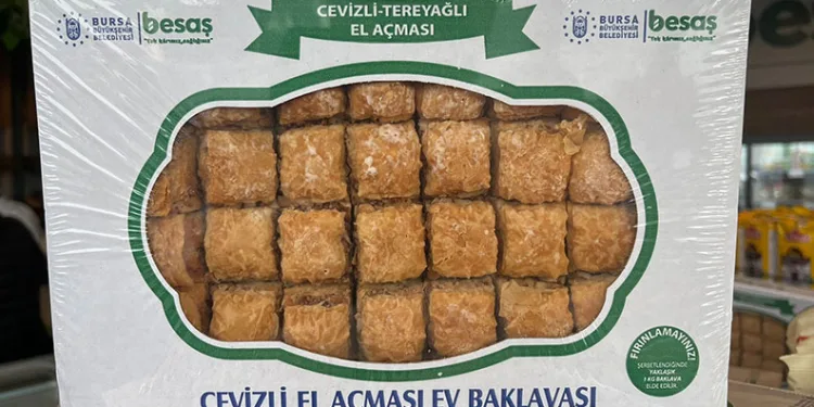 BESAŞ’tan uygun fiyata bayramlık cevizli baklava