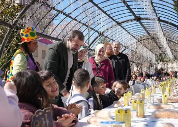 Gürsulu minikler tekne orucuyla iftar açtı