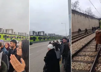 Bursa’da metro seferleri durdu