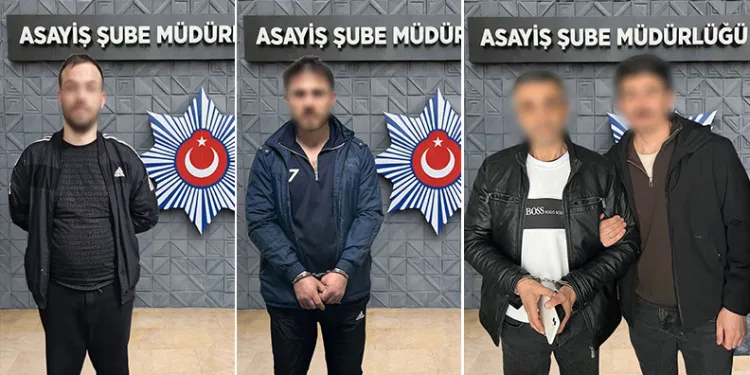 Bursa’da aranan 8 kişi yakalandı