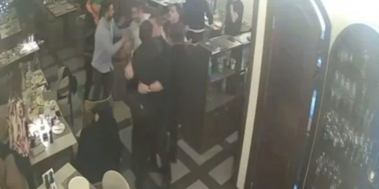 CHP’li belediye başkanının karıştığı kavga kamerada