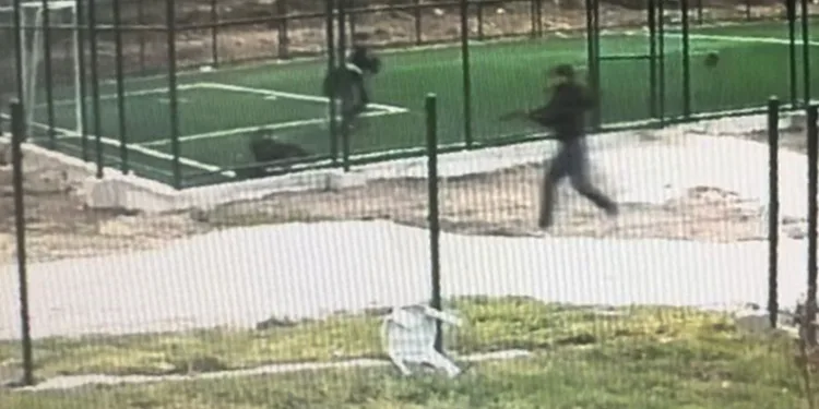 Çocuk parkında silahlı dehşet: Ateş açarak koştu