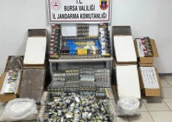 Bursa’da dev operasyon: 115 bin kaçak ürün ele geçirildi