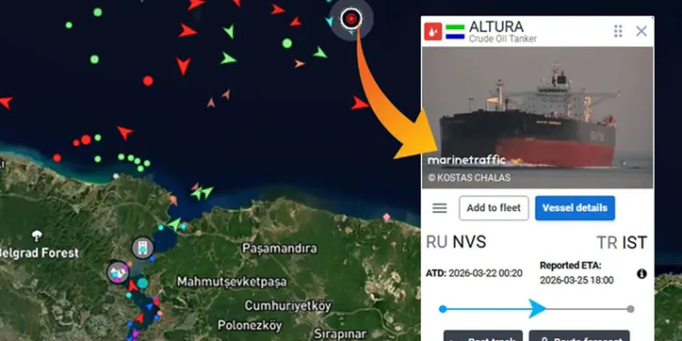 Türk şirketine ait ham petrol tankerine drone isabet etti