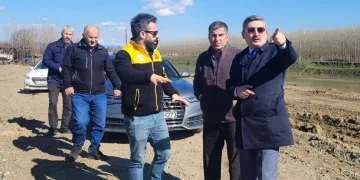 Düzce’de köy yollarında onarım ve bakım incelemesi yapıldı