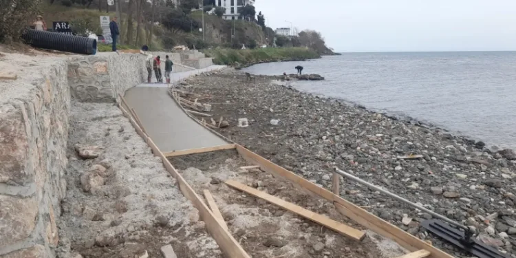 Sinop’ta Kadınlar Plajı çalışması
