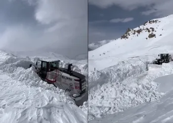 Durankaya Tepe Yolu yeniden ulaşıma açıldı