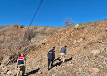 Tunceli’de artan yağışlar heyelan riskini artırabilir