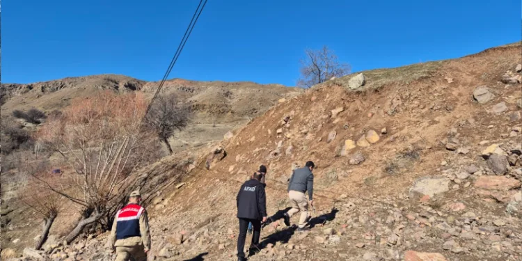 Tunceli’de artan yağışlar heyelan riskini artırabilir