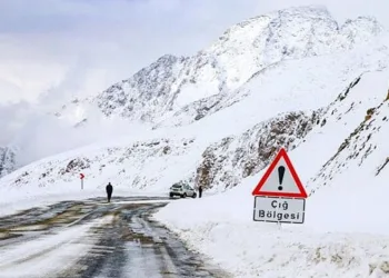 Erzurum’da çığ alarmı