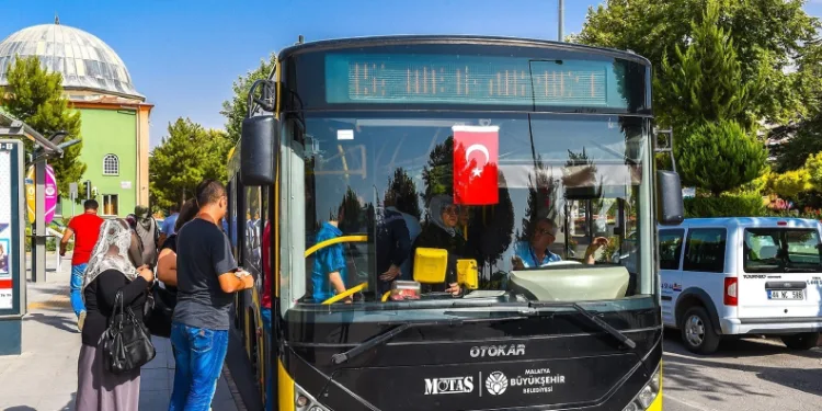 Malatya’da bayram süresince ulaşım ücretsiz