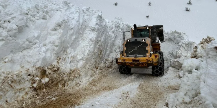 Hakkari’de tüm köy ve mezra yolları ulaşıma açıldı