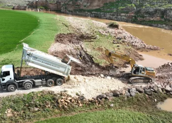 Şanlıurfa’da selin neden olduğu hasar gideriliyor