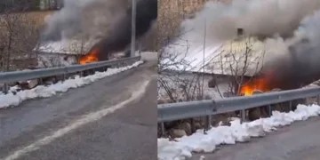 Bursa’da bağ evinde çıkan yangın korkuttu