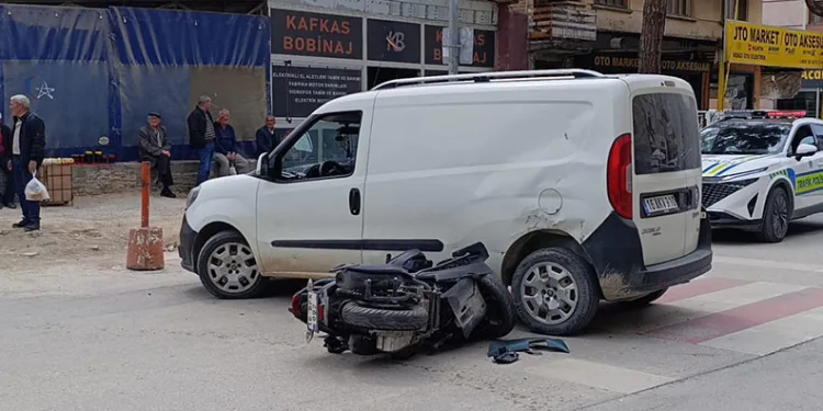 İnegöl’de Motosiklet Kazası: 1 Yaralı