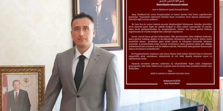Ankara Valiliği’nden Ayaş Kaymakamlığı Hakkında İnceleme