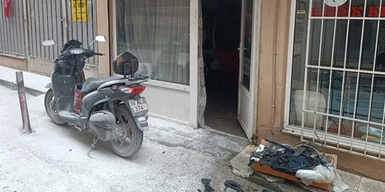 Bursa’da jeneratör yangını korkuttu