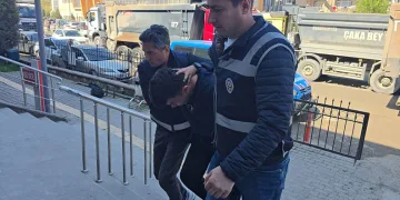 Elazığ’da otomobil mezarlığa girdi: 2 yaralı