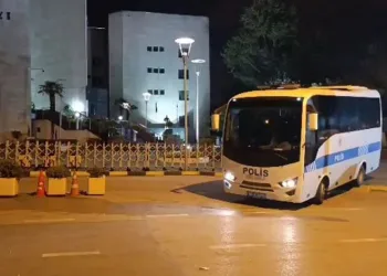 Bursa’da freni patlayan vinç dereye uçtu : Sürücü hayatını kaybetti