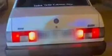 İki katlı ev alev alev yandı