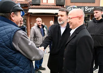 Başkan Vekili Biba, esnafla bir araya geldi