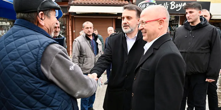 Başkan Vekili Biba, esnafla bir araya geldi