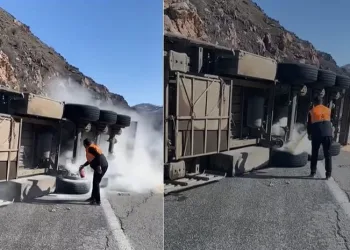 Motosikletin önünü kaldırarak yaptığı paylaşım 46 bin TL’ye mal oldu
