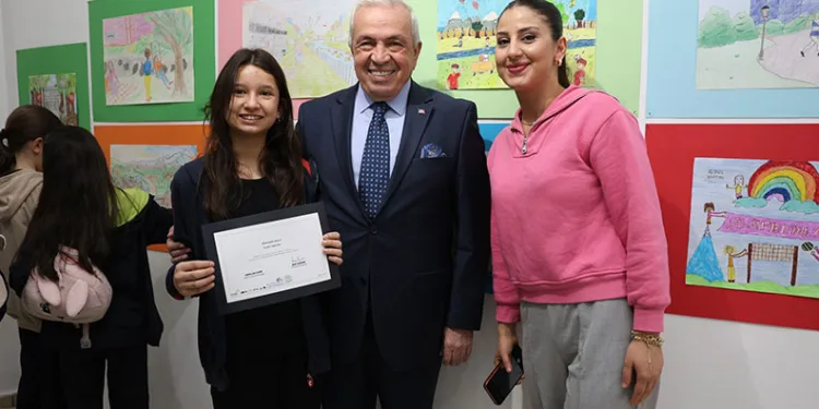 Nilüfer’in hikayesi çocukların fırçasında hayat buldu