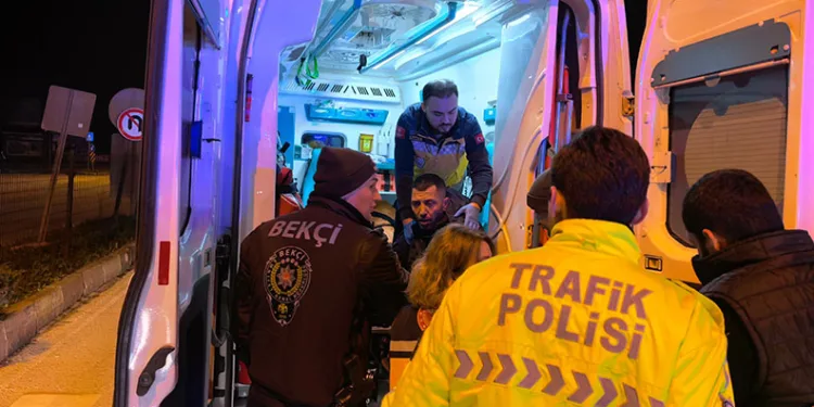 Önce kaza yaptılar, sonra ortalığı karıştırdılar