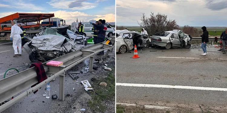 Eskişehir-Ankara yolunda feci kaza: 4 ölü, 2 yaralı