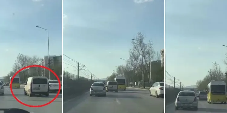Bursa’da peş peşe makas attı, trafiği tehlikeye düşürdü