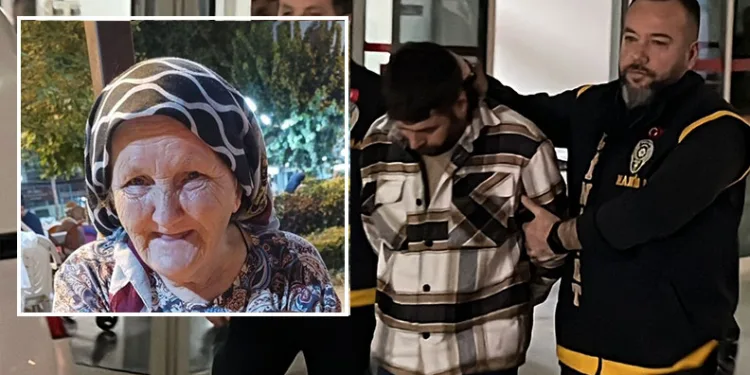 5 yarım altın için yaşlı kadını öldürdü