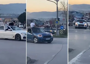 Bursa’da düğün konvoyuna ağır ceza: 660 bin TL