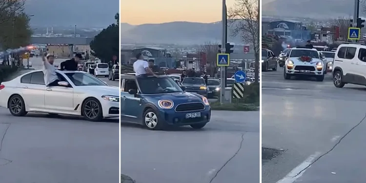 Bursa’da düğün konvoyuna ağır ceza: 660 bin TL