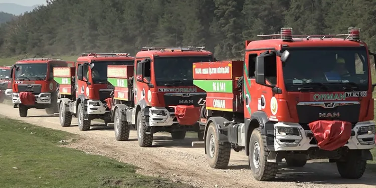 Orman kahramanları Bursa’da yarıştı