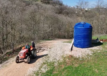 Kestel Belediyesi, 4 Kırsal Mahalleye 20 Tonluk Su Deposu Kazandırdı