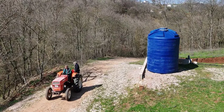 Kestel Belediyesi, 4 Kırsal Mahalleye 20 Tonluk Su Deposu Kazandırdı