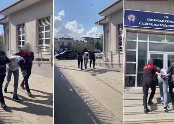Bursa’da hapis cezası bulunan şahıs uyuşturucu ve silahla yakalandı