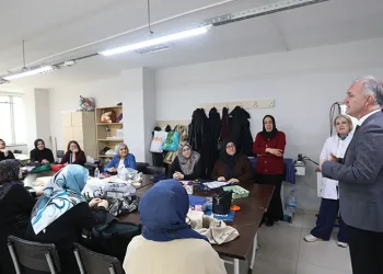 Alper Taban’dan İNESMEK kursiyerlerine ziyaret