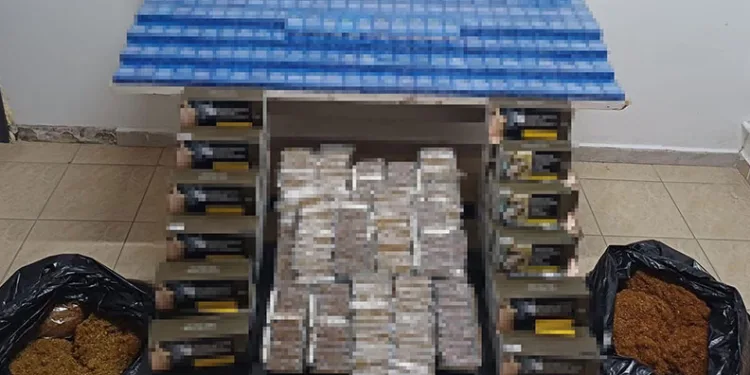 Bursa’da kaçak tütün operasyonu: On binlerce makaron ve sigara ele geçirildi
