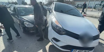 Karaman’da yaşanan kaza ucuz atlatıldı