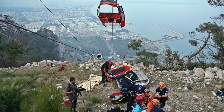 Antalya’daki teleferik kazası davasında 7 sanığa mahkumiyet